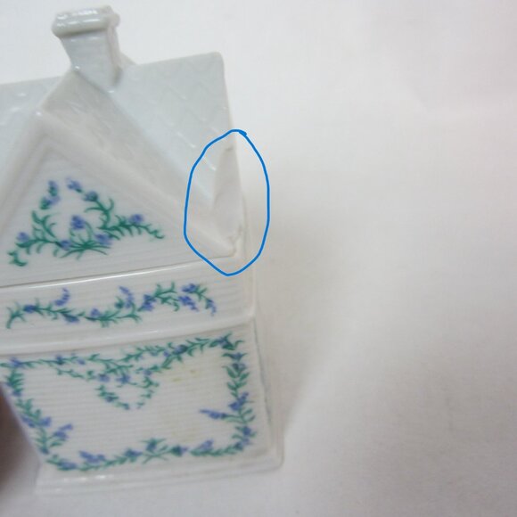 Original Lenox Spice Village Rosemary Spice Jar Cottage House Ceramic - Picture 4 of 11